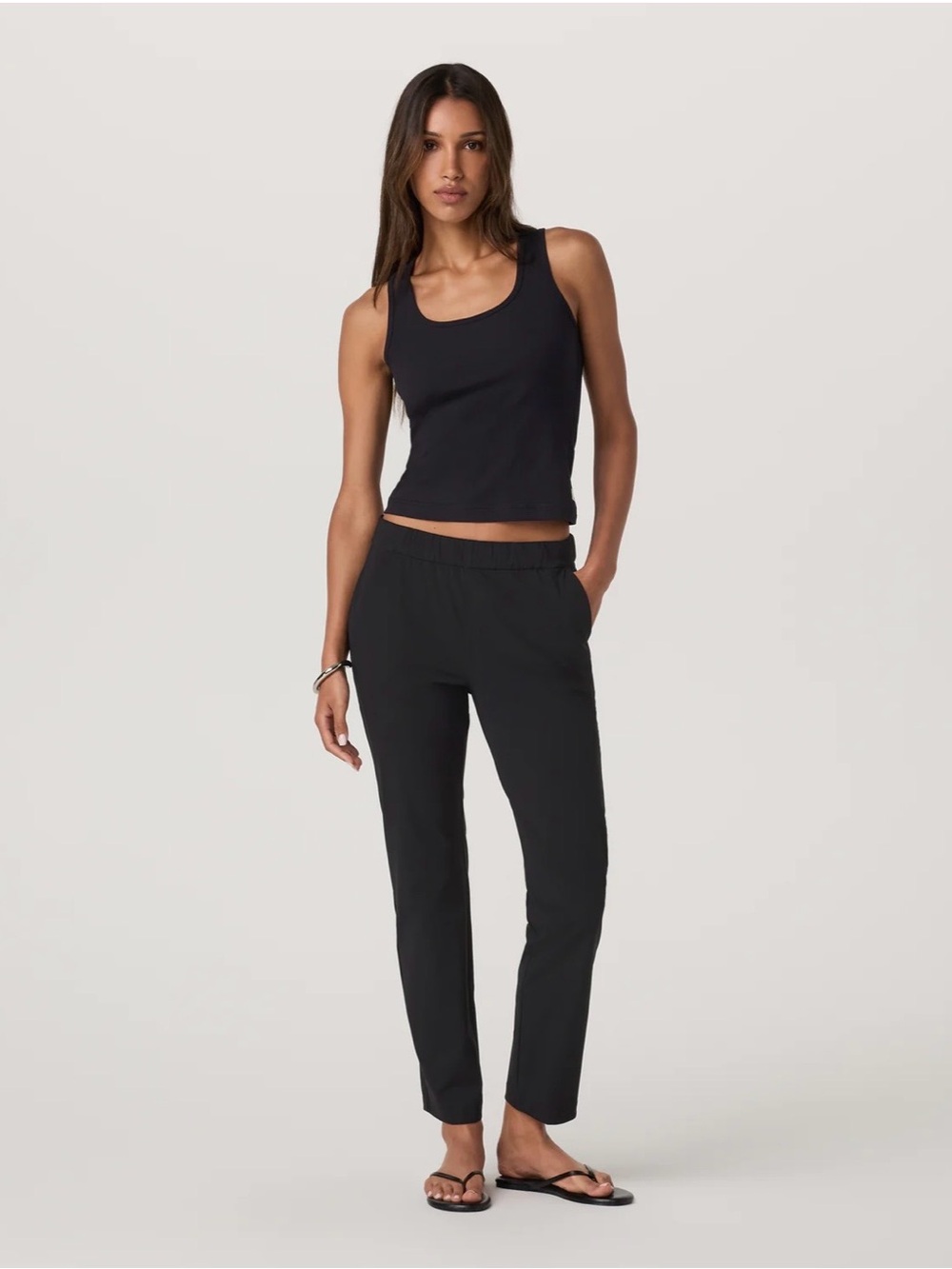 Vuori Miles ankle pants black